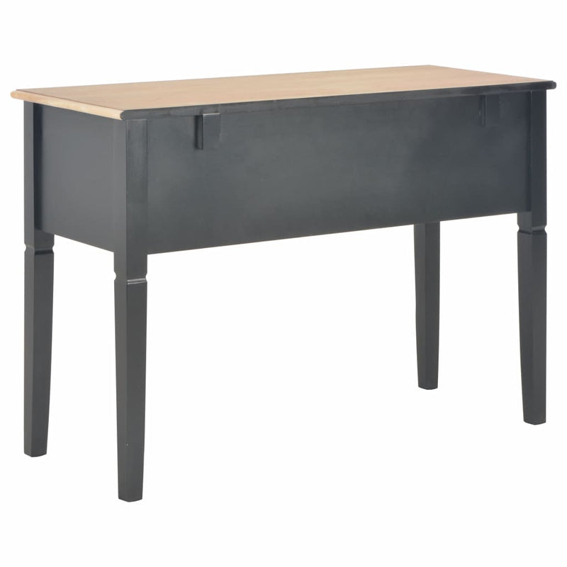Writing Desk Black 109.5x45x77.5 cm Wood Payday Deals
