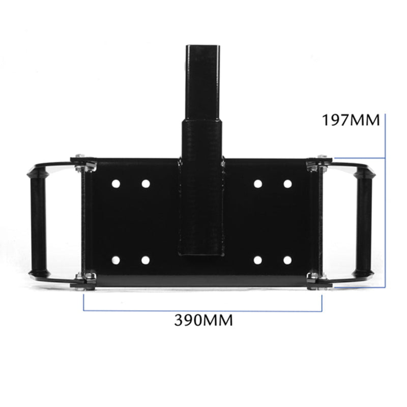 X-BULL Winch Cradle Mounting Plate Bracket Foldable Steel Bar Truck Trailer 4WD Universal For 9000 10000 12000 13000 14500LBS winch Payday Deals