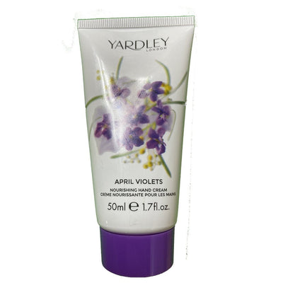 Yardley April Violets Nourishing Hand & Nail Cream Moisturiser 50ml