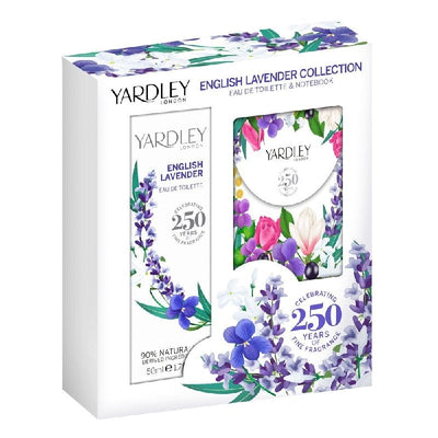 Yardley English Lavender Collection EDT & Notebook Gift Pack Duo Set