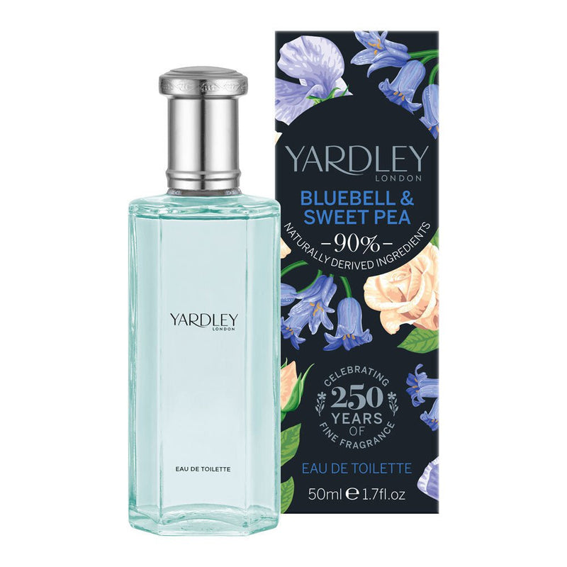 Yardley London Bluebell & Sweet Pea Eau De Toilette Spray Women Fragrance 50ml Payday Deals