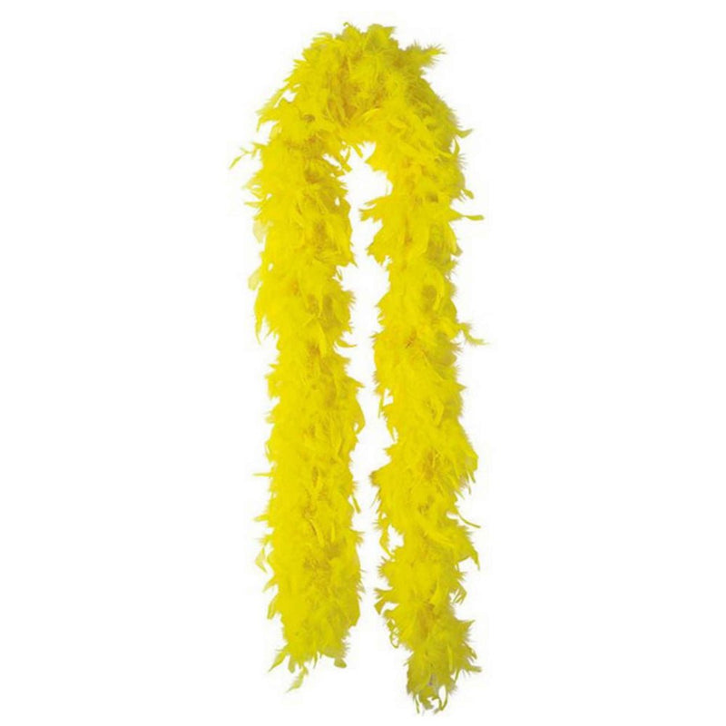 Yellow Feather Boa Costume Accessory Payday Deals