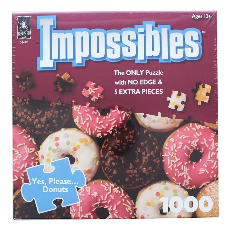 Yes Please Donuts 1000 Piece Puzzle Payday Deals
