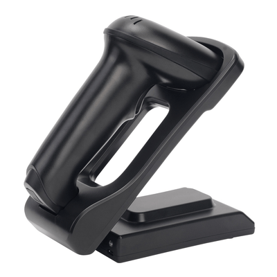YHDAA YHD-5800DB 2D Wireless Bluetooth Barcode / QR Code Scanner with Stand (Black) Payday Deals
