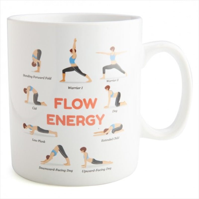 Yoga Poses Giant Coffee Mug Payday Deals