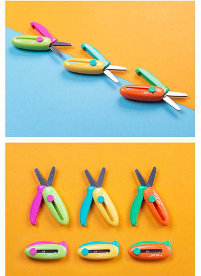 YPlus Cuckoo Spring-Action pocket Scissors Payday Deals