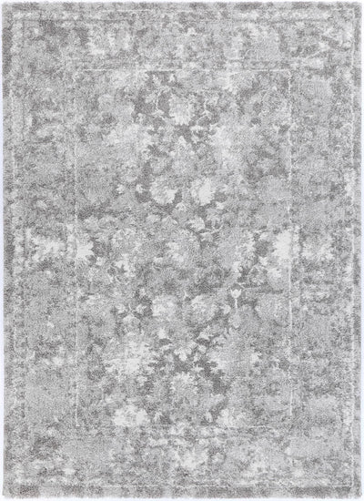 Yuzil Grey Floral Rug 160x230cm