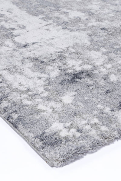 Yuzil Grey White Abstract Rug 240x330cm Payday Deals