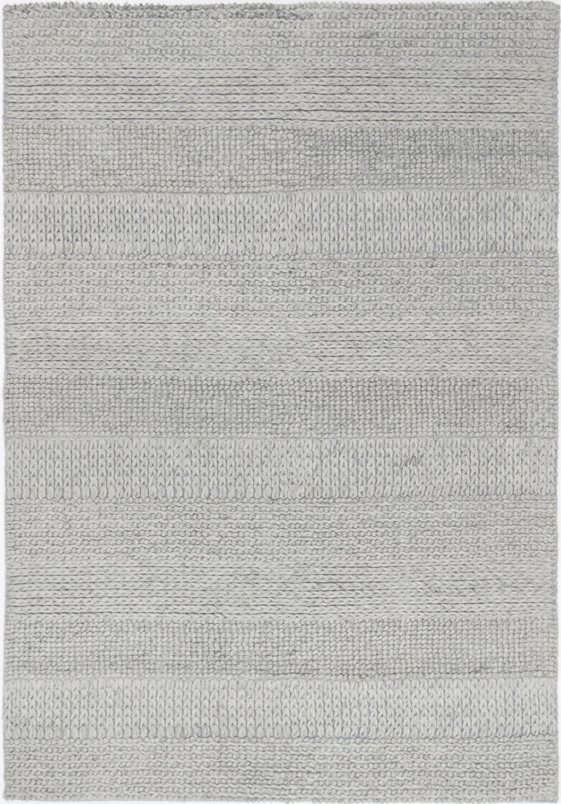 Zayna Grace Grey Wool Blend Rug 240x330cm Payday Deals