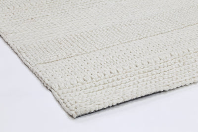 Zayna Grace White Wool Blend Rug 240x330cm Payday Deals