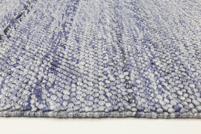 Zayna Loopy Blue Wool Blend Rug 200x290cm Payday Deals