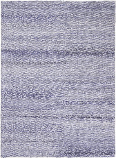 Zayna Loopy Blue Wool Blend Rug 240x330cm
