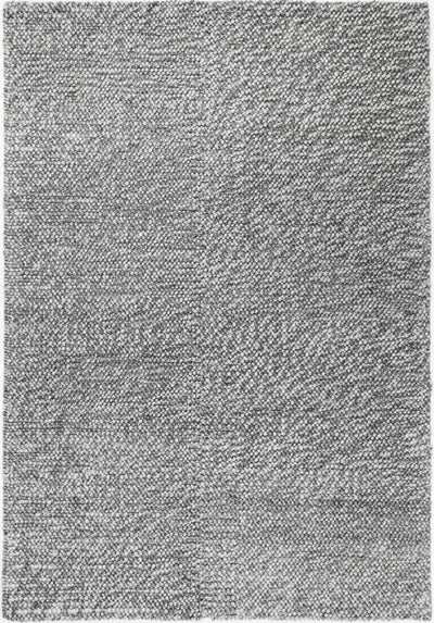 Zayna Loopy Charcoal Wool Blend Rug 160x230cm