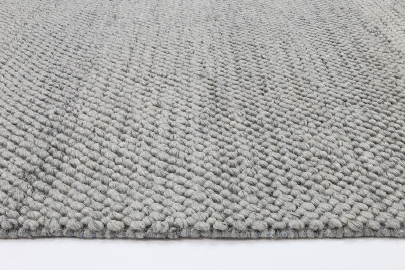 Zayna Loopy Grey Wool Blend Rug 200x290cm Payday Deals