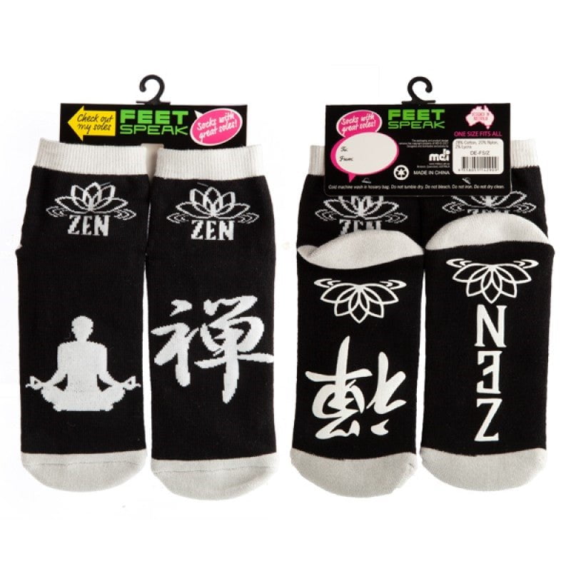 Zen Feet Speak Socks Payday Deals