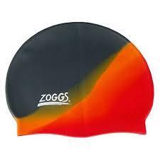 Zoggs Silicone Swim Cap Swimming Hat - Assorted Multi-Colour Payday Deals