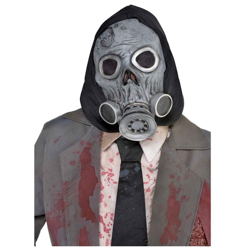 Zombie Hooded Gas Mask Halloween Costume Accessory Payday Deals