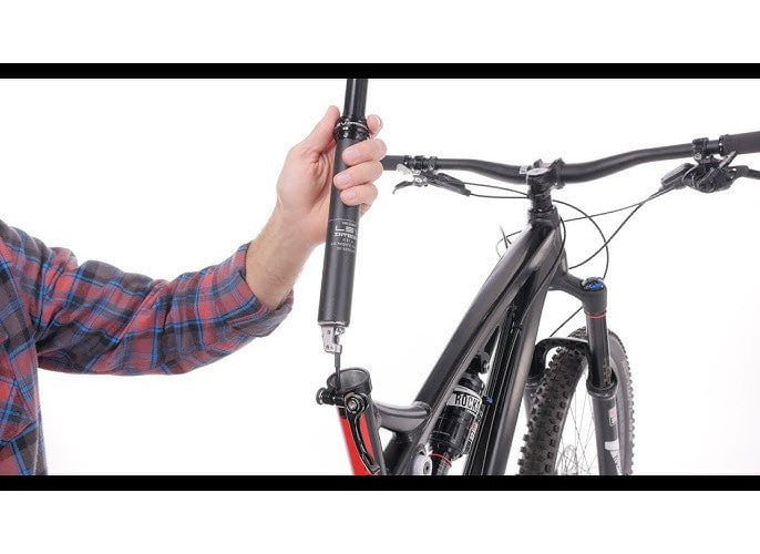 ZOOM SPD-801N Adjustable Height via Thumb Remote Lever - Internal Cable 30.9 Diameter 100mm Travel Mountain Bike Dropper Payday Deals